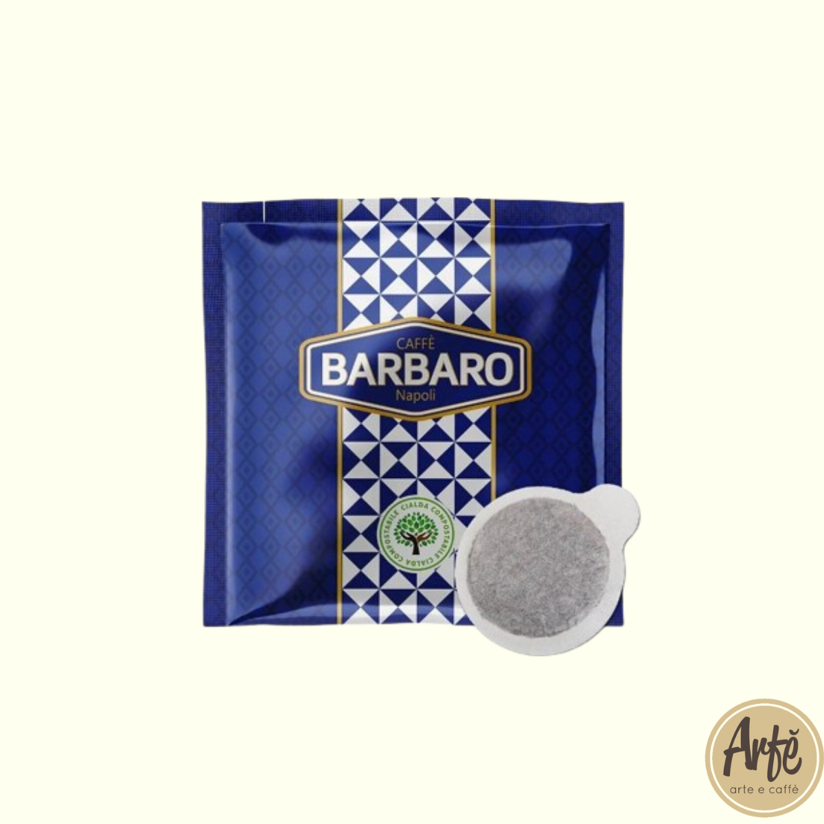 Cialda Caffè Barbaro miscela BLU DOLCE